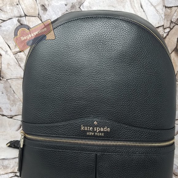 Large Backpack Karina Black Leather Kate Spade - Picture 6 of 14